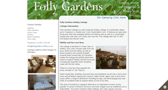 Desktop Screenshot of follygardens-whitby.co.uk